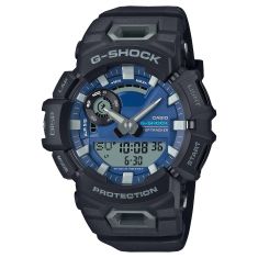 Casio G-Shock G-Squad GBA-900 Series Blue Dial Black Resin Watch