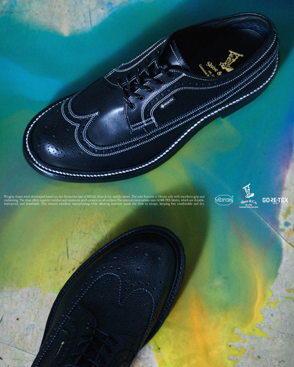 GORE-TEX Collection — 全天候型ウイングチップを12月14日より発売