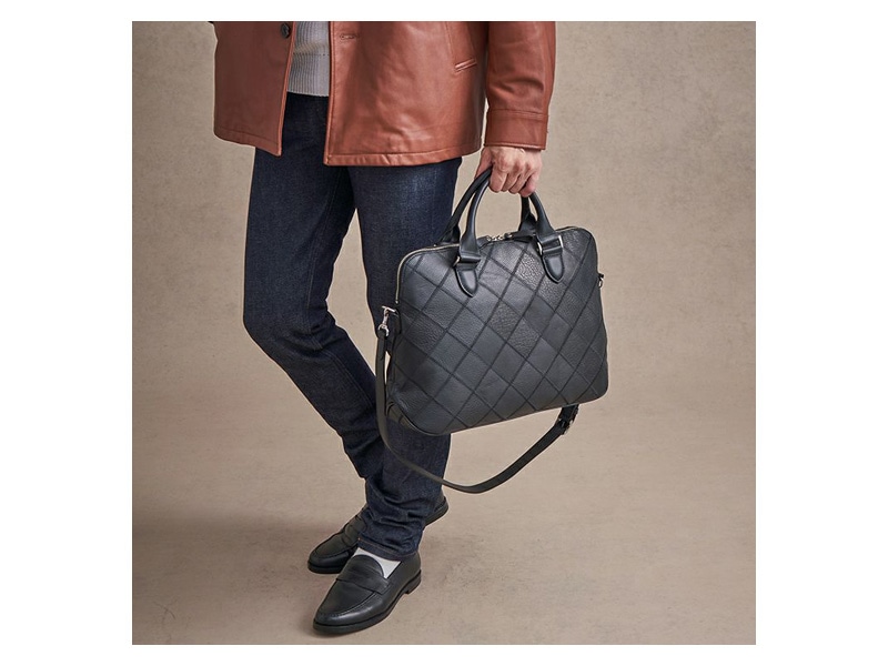 TRION トライオン 2WAYボストントート シボ革（DB50PC273） | 靴の