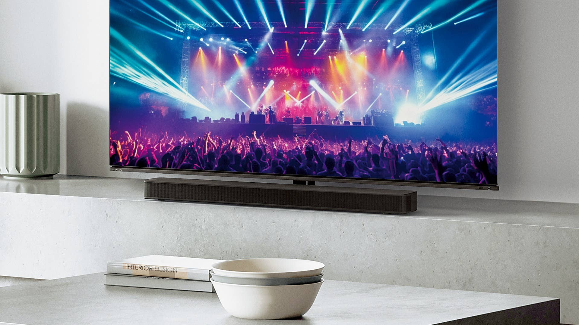 ＲＥＧＺＡサウンドバーTS216G　デュアルウーファー内蔵 TS216G：レグザサウンドシステム｜REGZA<レグザ>