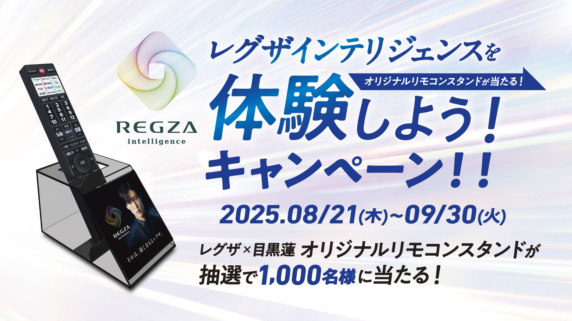 REGZA 限定記念品 目黒蓮 リモコンスタンド REGZA レグザ オリジナル 限定記念品 リモコンスタンド 未使用 目黒蓮