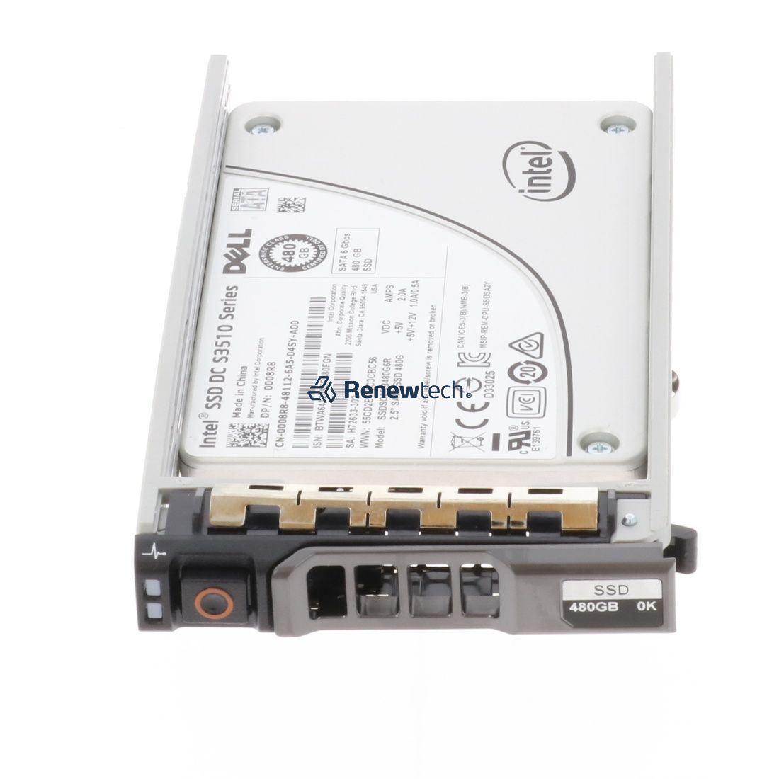 DELL 64TMJ - 480GB SSD SFF SATA 6G RI SSDSC2BB480G7R