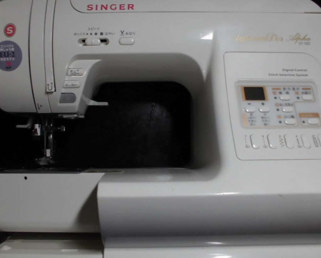 SINGERミシン修理｜SY-180E（アニュドールアルファ）｜綺麗に縫えない