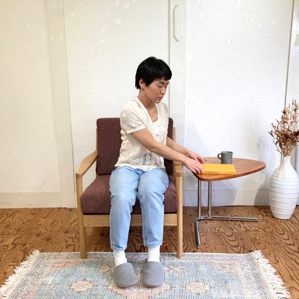 TECTA / テクタ K22 サイドテーブル オーク 中古 三角形 ソファ