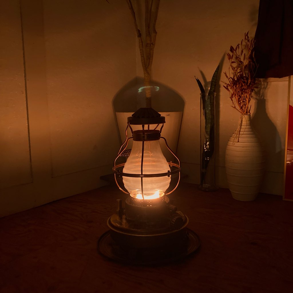 ニッセン / 日本船燈 ストーブ IS-3DX ゴールドフレーム 石油ストーブ