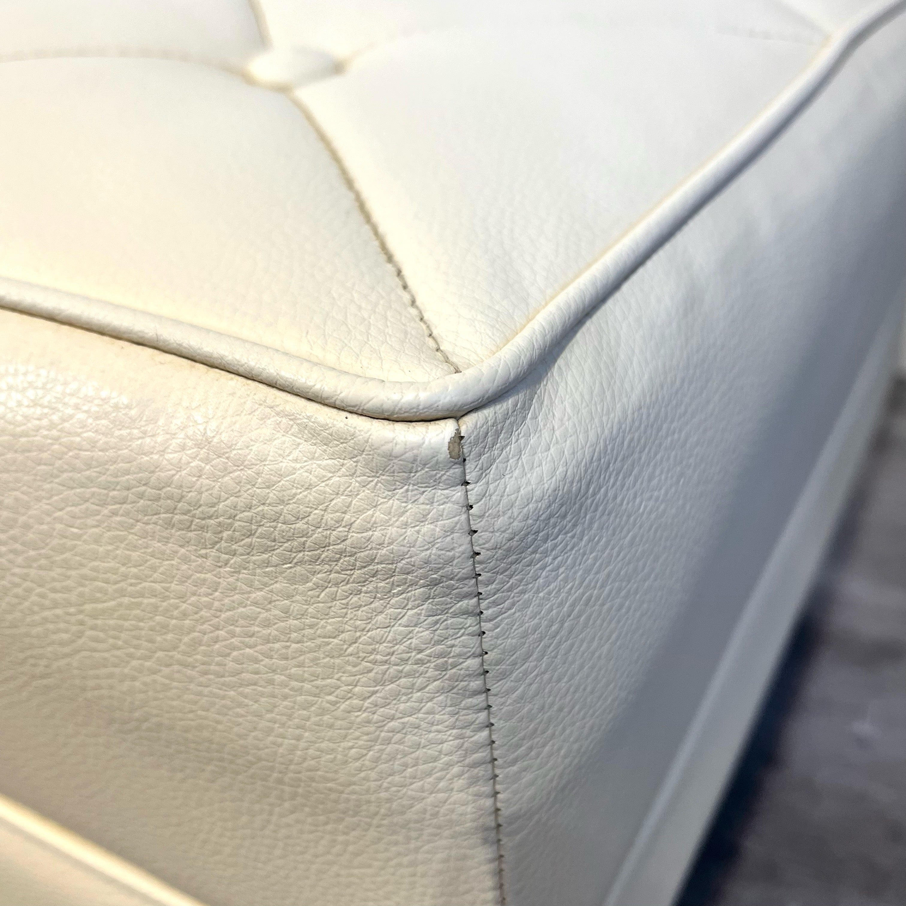 カリモク家具 karimoku オットマン スタンダードアイボリー 中古