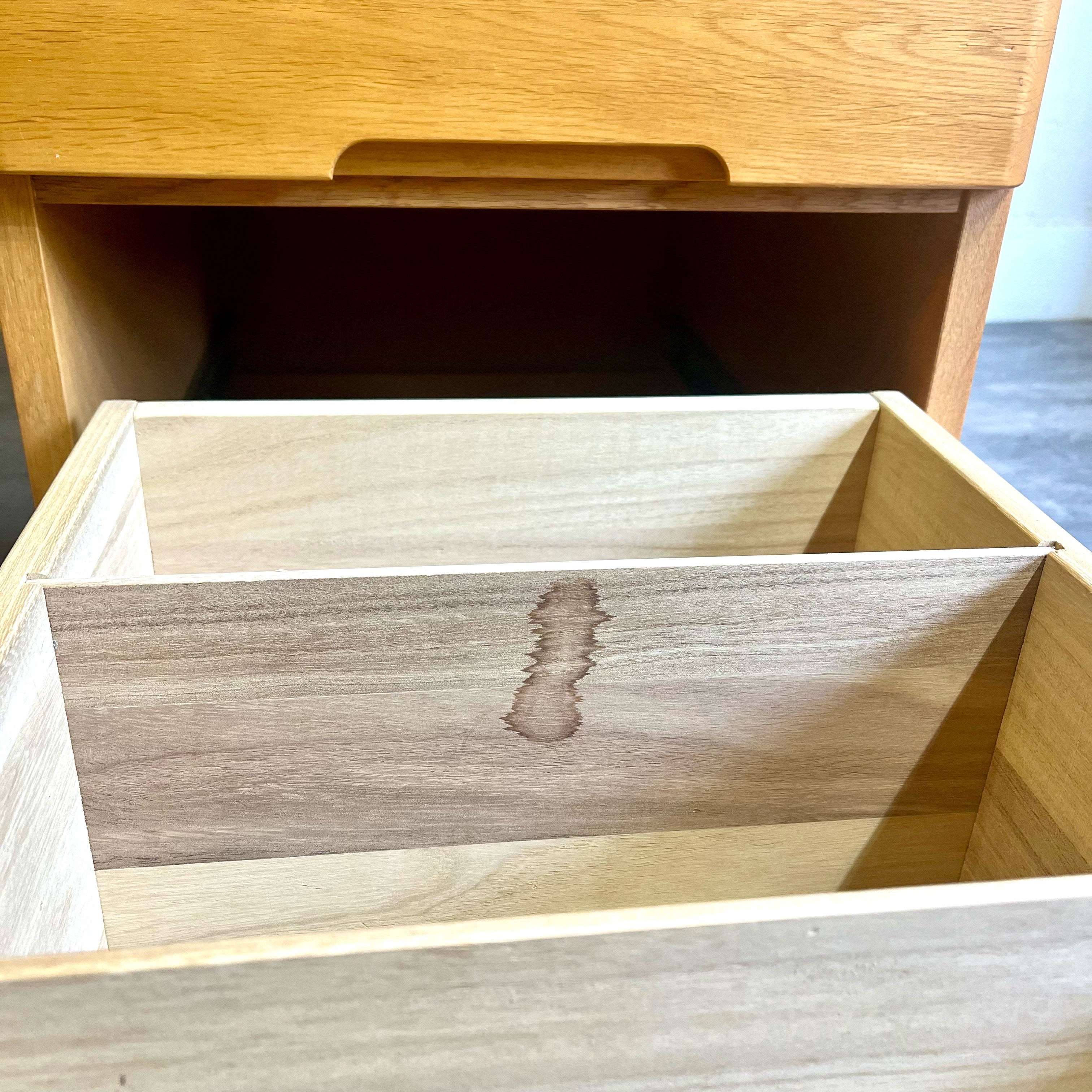 コスガ / KOSUGA 学習机 ナラ材 勉強机 デスク 小学生 組み換え ワゴン付き