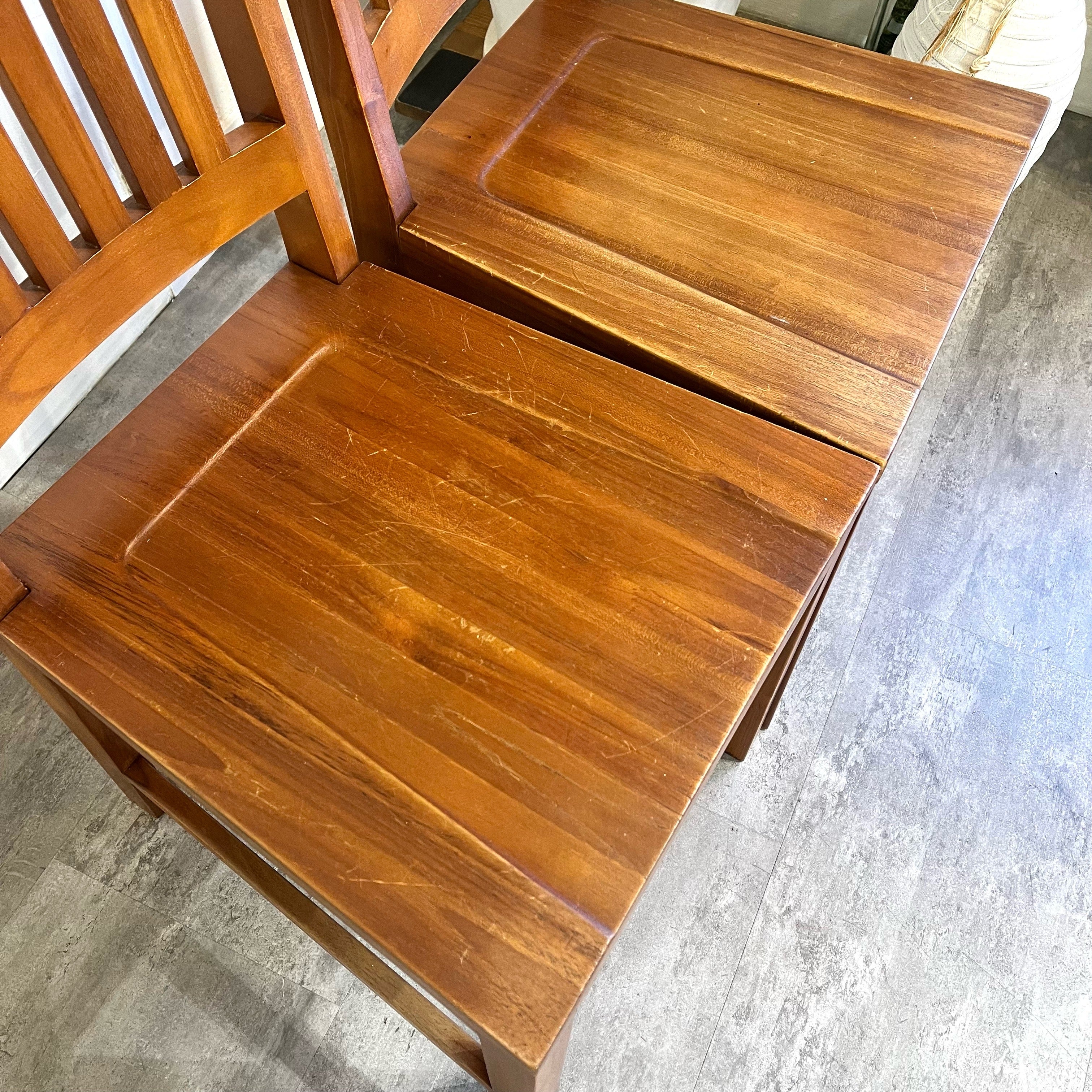 スキャンティーク / SCANTEAK ダイニングチェア チーク 中古 椅子 木