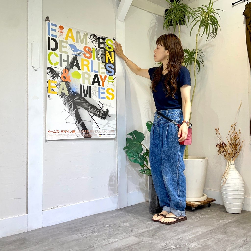 イームズ 展覧会ポスター ヴィンテージ 72×103 枠無し B1サイズ