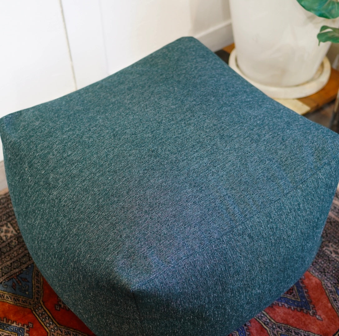 ヘイ / HAY POUF フロアクッション デンマーク 中古 ブルー オットマン