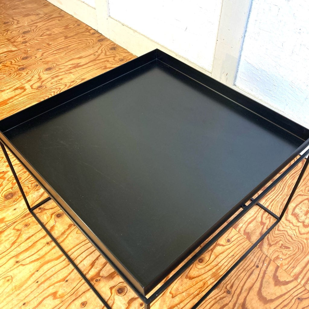 ヘイ / HAY トレイテーブル スクエア ブラック 中古 四角 黒 60