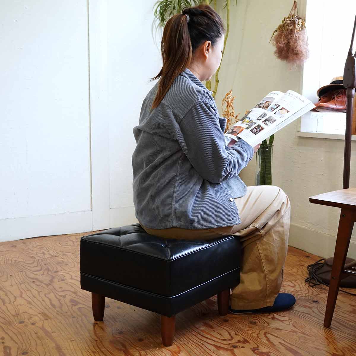 まいぽん】カリモク60 オットマン まいぽん】カリモク60 オットマン