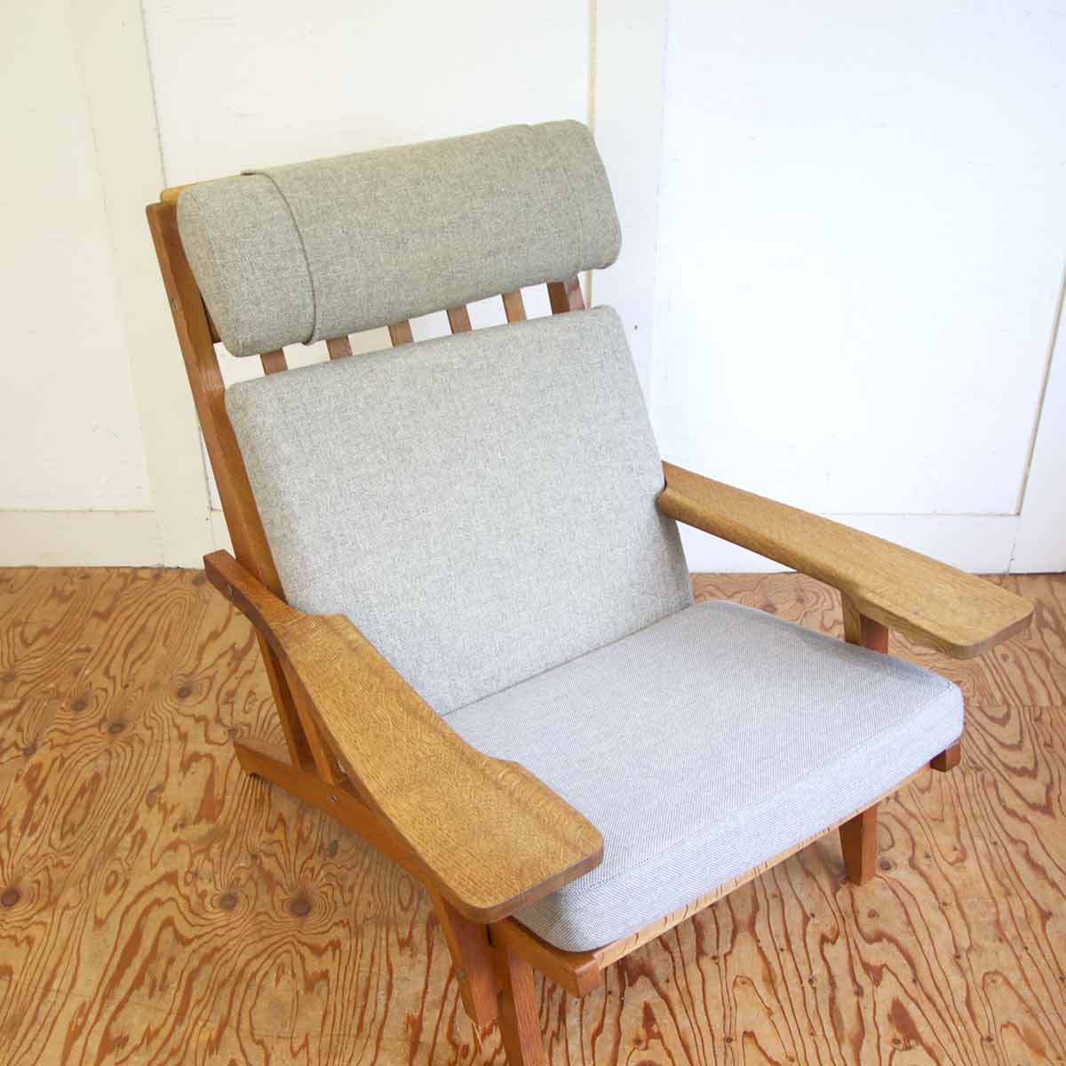 ゲタマ / GETAMA GE375 イージーチェア オットマン ウェグナー