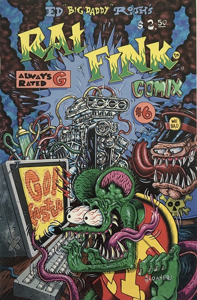 Rat Fink Comic #6 - Comic Book - Ed Roth's Rat Fink