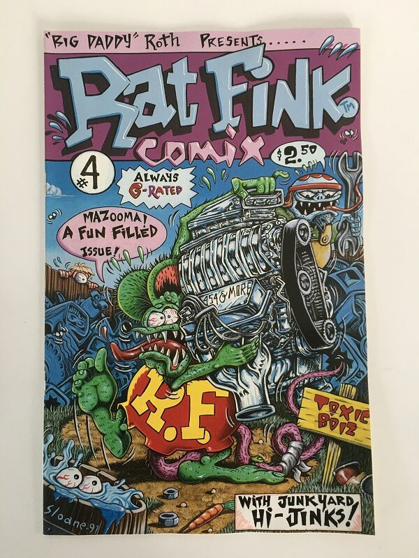 Rat Fink Comic #4 - Comic Book - Ed Roth's Rat Fink