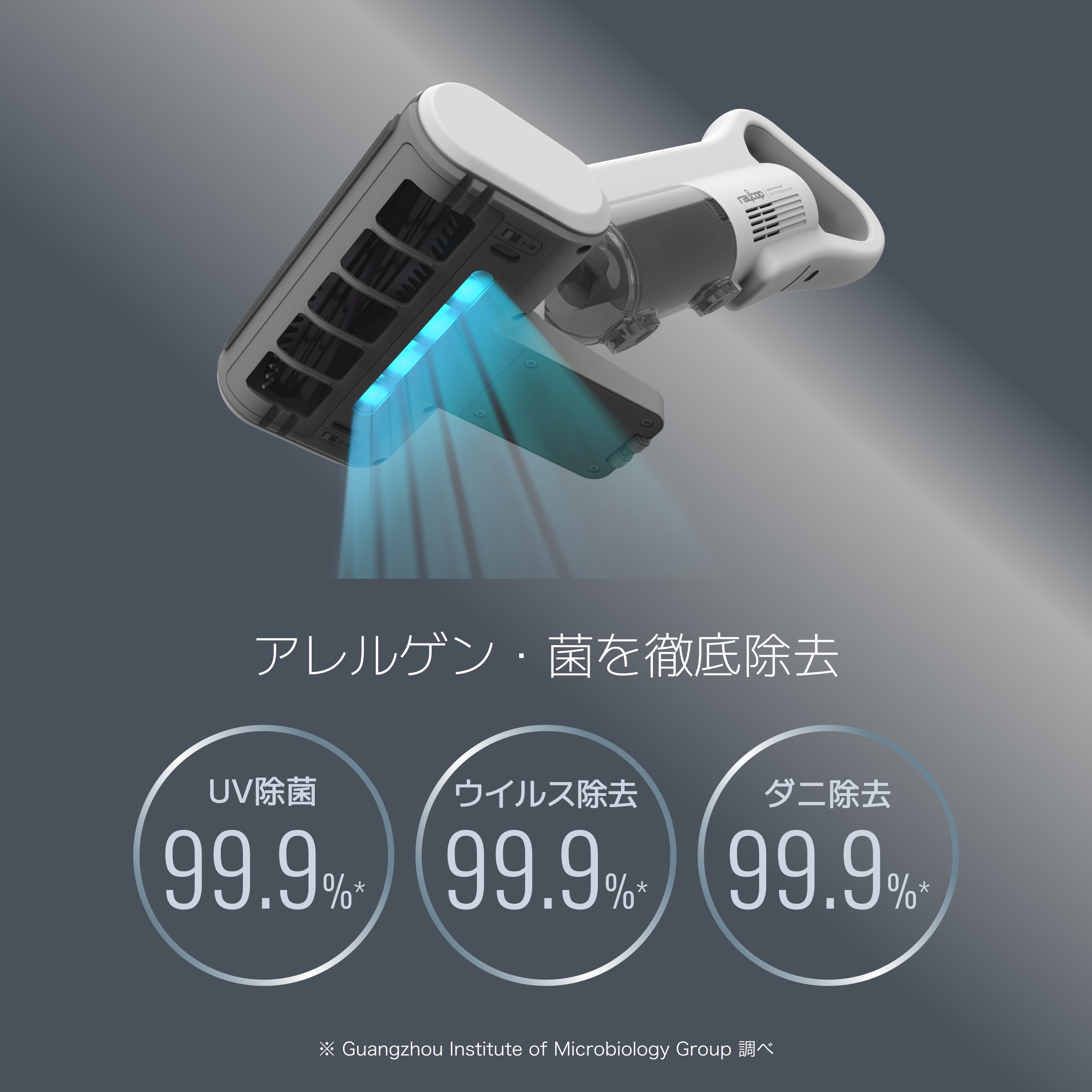 コードレスUV布団クリーナー レイコップ RS5