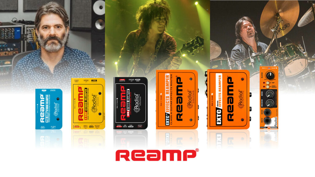Top Musicians and Producers rely on Radial Reamp Boxes
