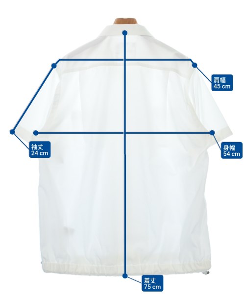 sacai（サカイ）カジュアルシャツ 白 サイズ:1(S位) メンズ