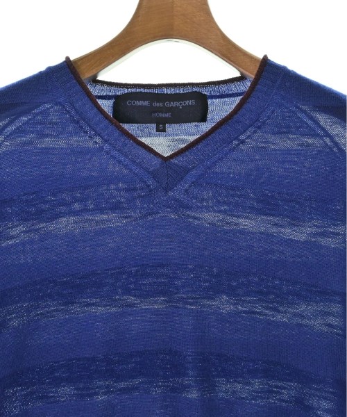 COMME des GARCONS HOMME（コムデギャルソンオム）ニット・セーター 青