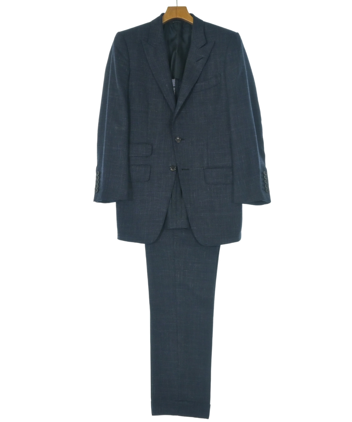 TOM FORD（トムフォード）ビジネス 紺 サイズ:44/44(S位) メンズ