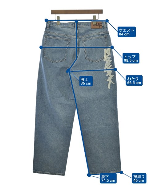 Supreme（シュプリーム）デニムパンツ 青 サイズ:30(M位) メンズ