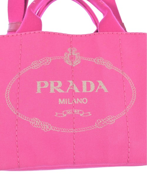 PRADA（プラダ）トートバッグ ピンク サイズ:- レディース