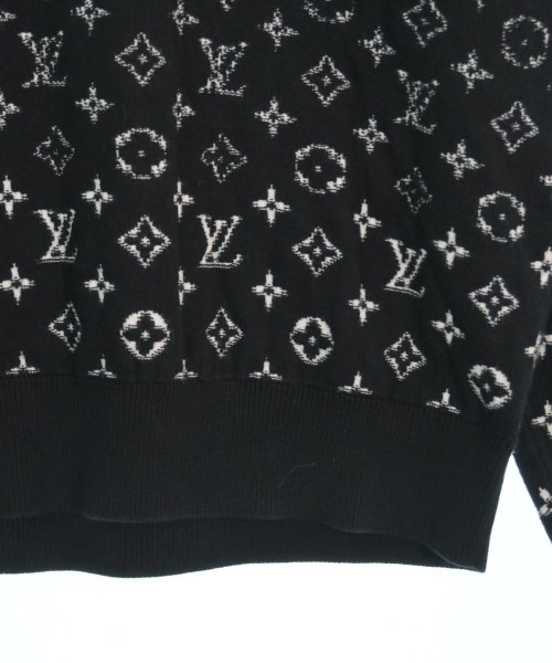 LOUIS VUITTON（ルイヴィトン）ニット・セーター 黒 サイズ:XL メンズ
