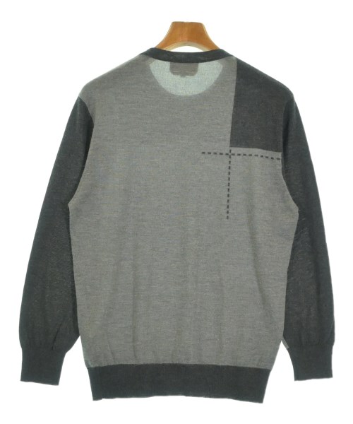HERMES（エルメス）ニット・セーター グレー サイズ:S メンズ