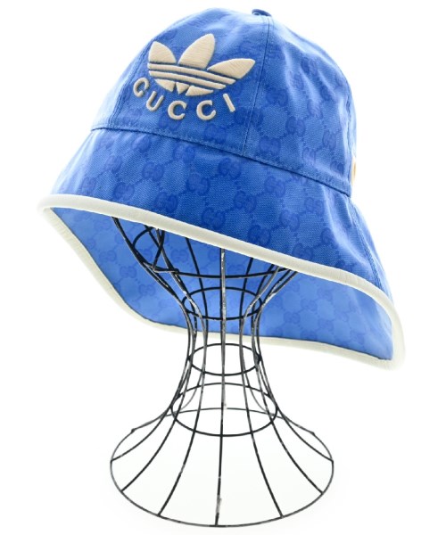GUCCI（グッチ）ハット 青 サイズ:S メンズ/2200464530039 |【公式