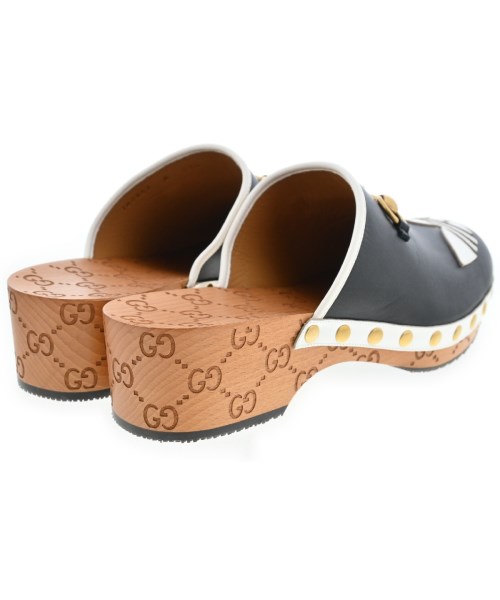GUCCI（グッチ）サンダル 黒 サイズ:UK8(26.5cm位) メンズ