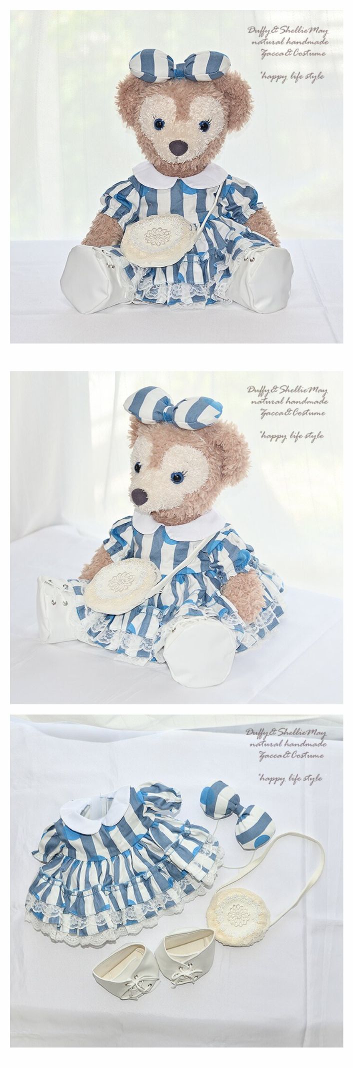 楽天市場】ダッフィー*シェリーメイコスチューム*ハンドメイド・S