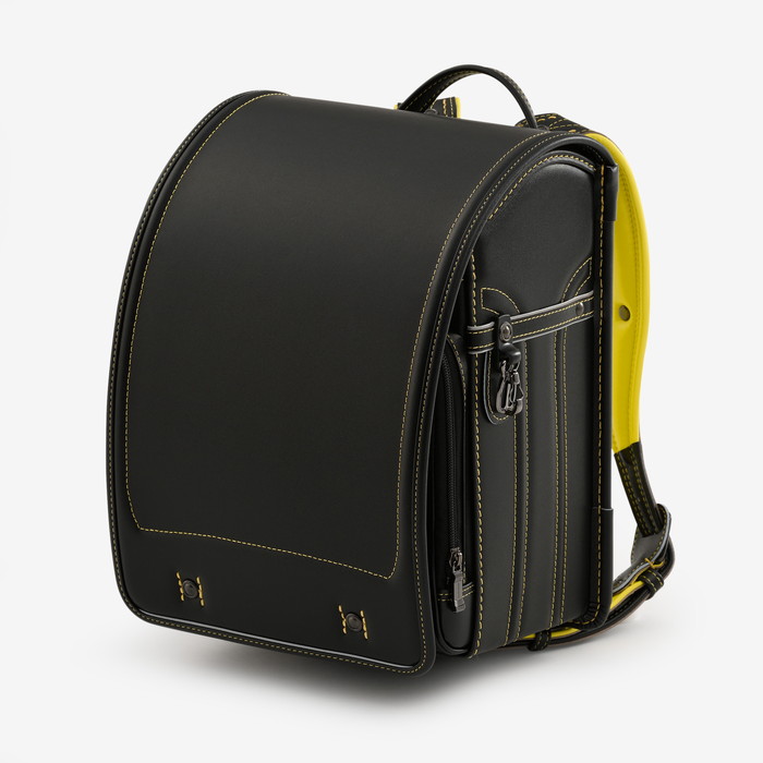 完売】レザーボルカ リアカラー ブラック/マリンブルー / ランドセルナビ