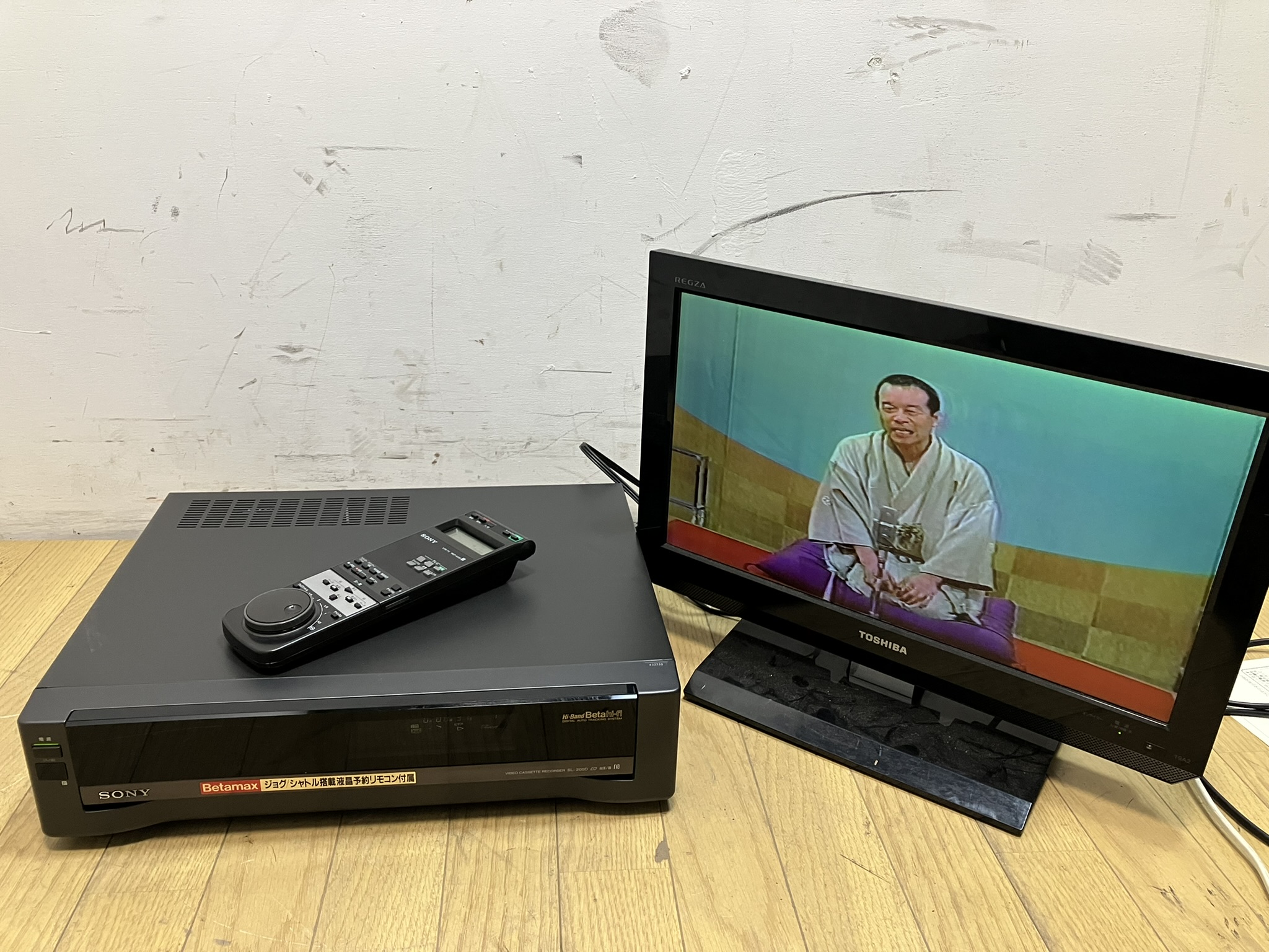 SONY ソニー 2000年製 ベータマックス デッキ ベータデッキ SL-200D Hi