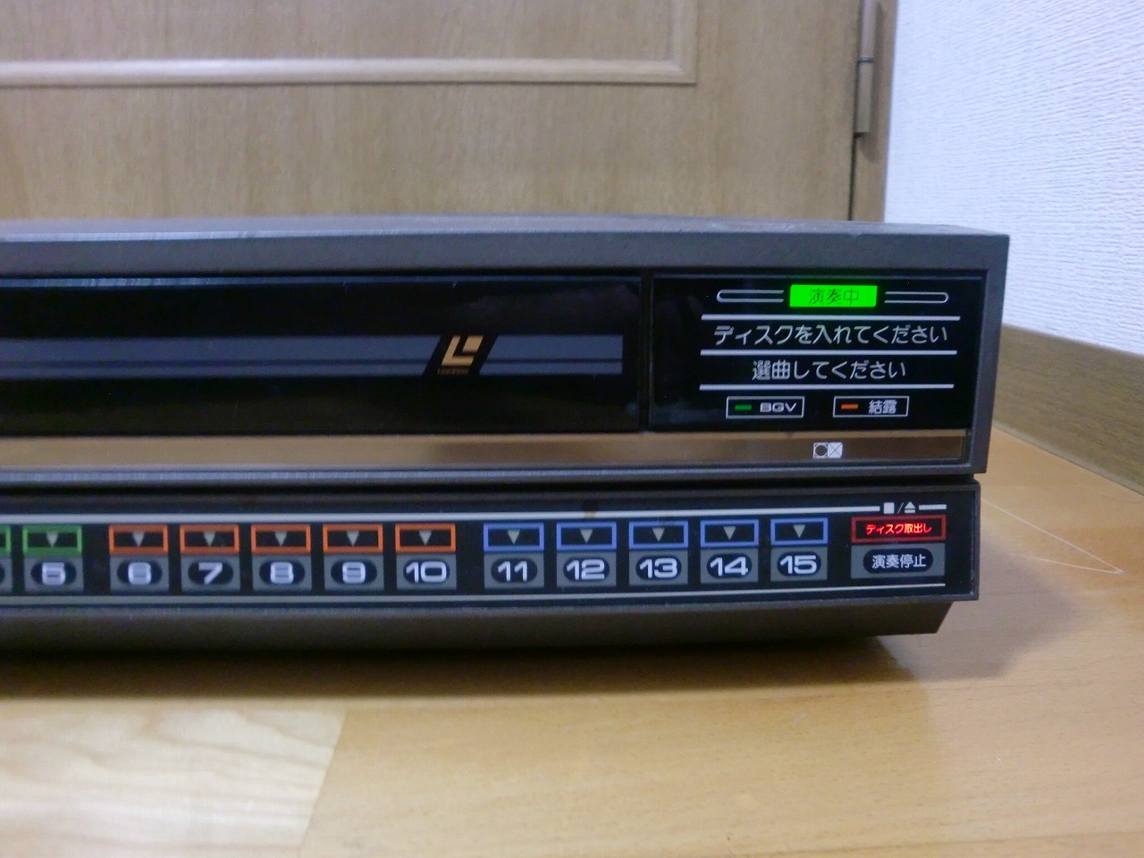 LDプレーヤー Pioneer LD-V17 カラオケ レーザーディスクプレーヤー