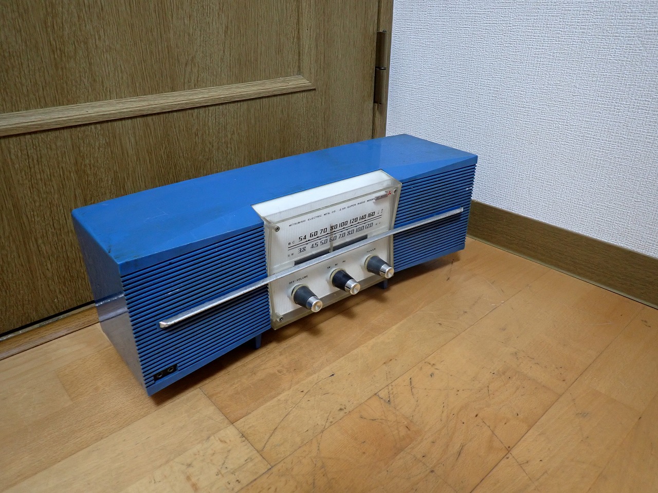 ラジオ MITSUBISHI 5P-850 三菱ラジオ 真空管 Diatone P-104