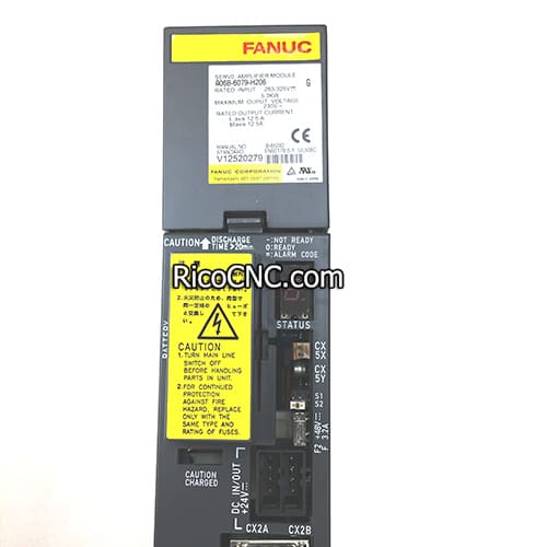 FANUC A06B-6079-H206 Dual Axis Alpha Servo Drive Type SVM2-40X2