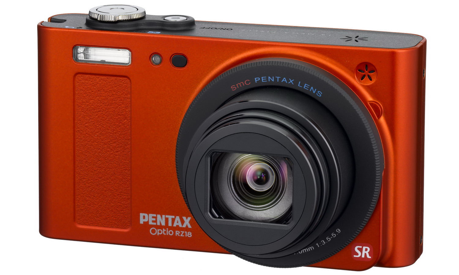 PENTAX Optio RZ18. A palmtop, lightweight digital compact camera