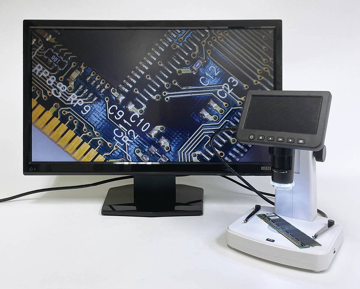 LCDデジタルマイクロスコープ MRS－T5．1【アルファ