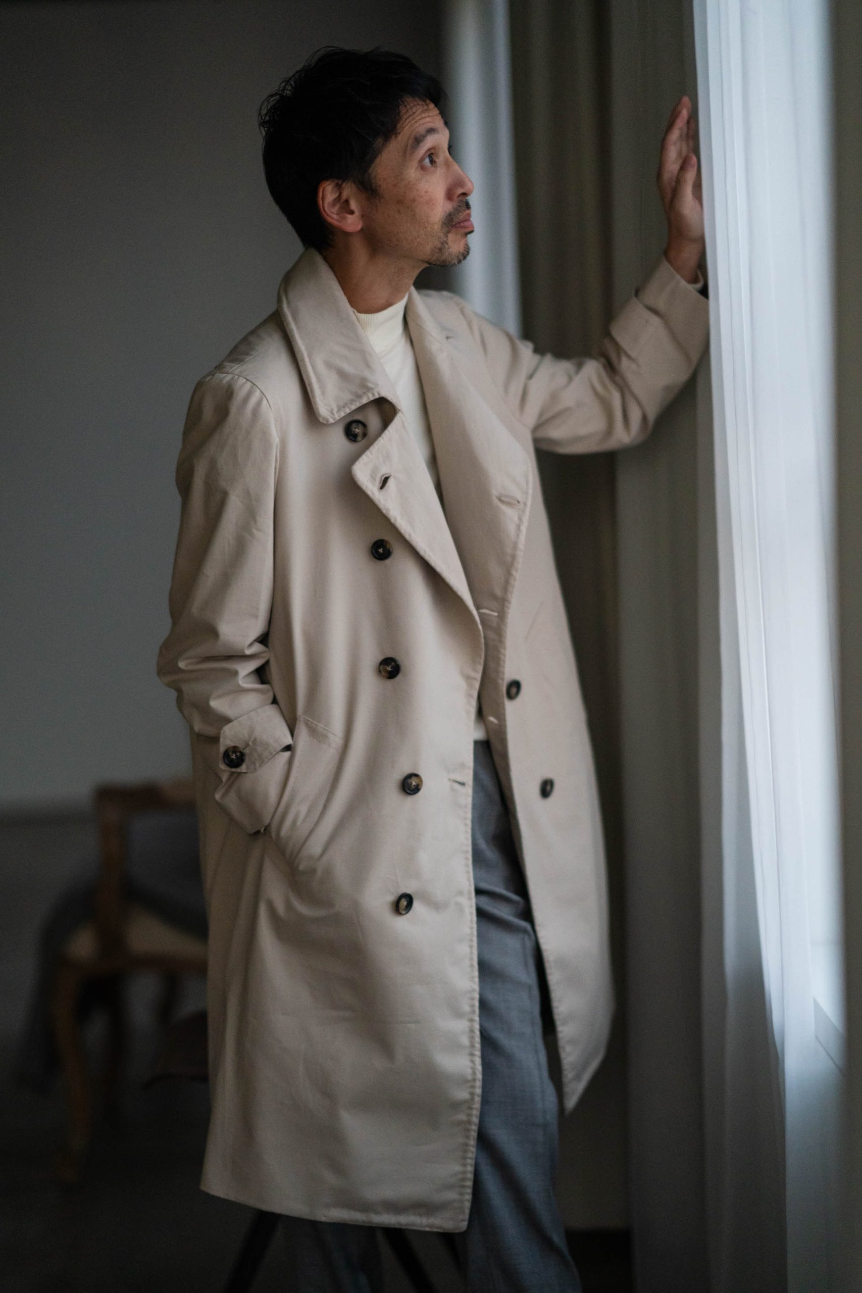 2024 Spring & Summer – RING JACKET Napoli Cotton Over Coat