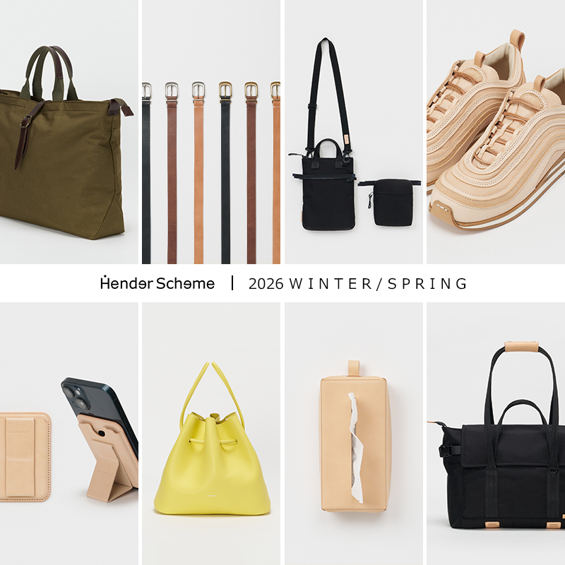 Hender Scheme(エンダースキーマ)2026 WINTER / SPRING | FEATURE