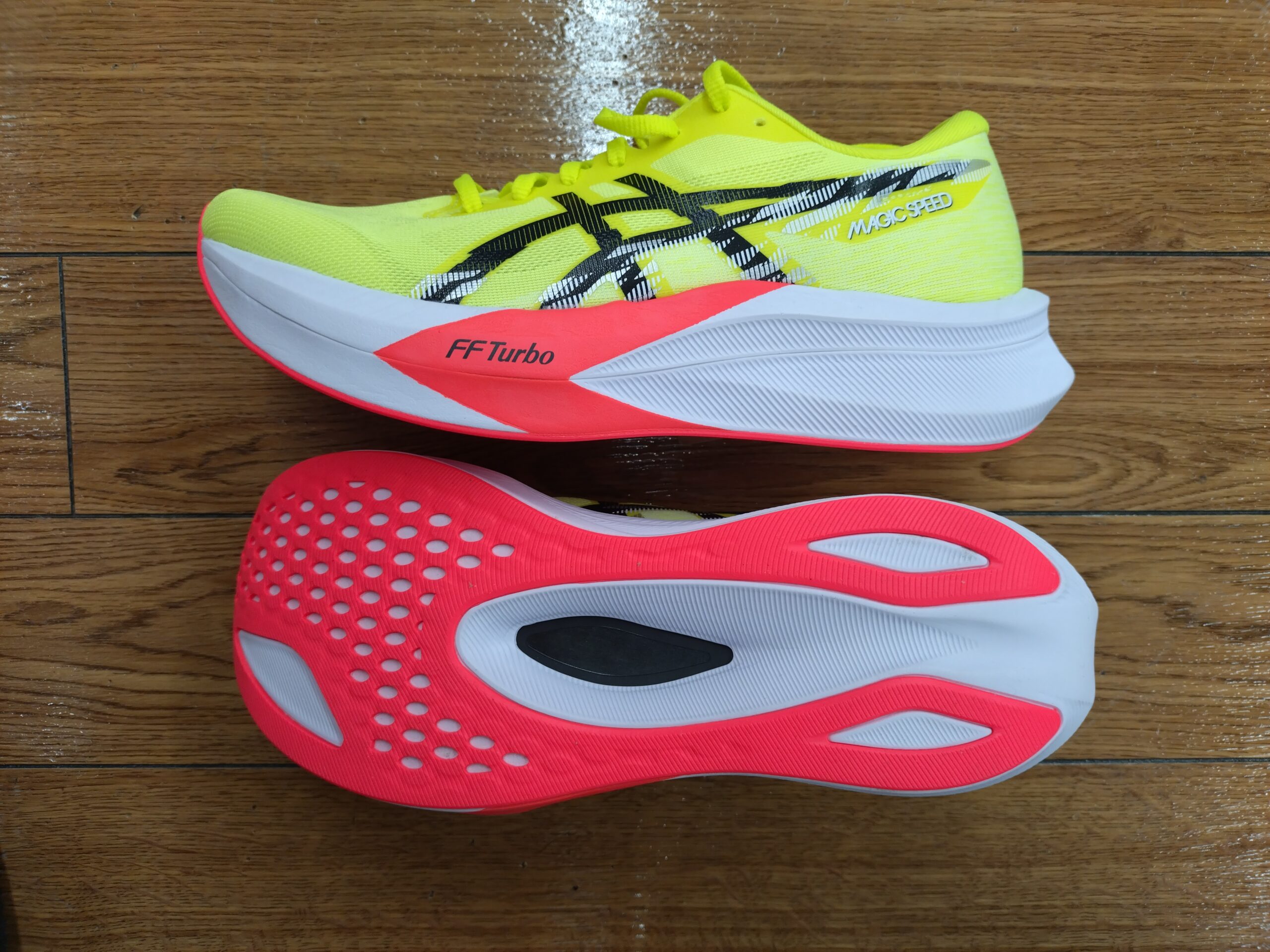 最終値下げ！マジックスピード4 MAGIC SPEED 4 wide マジックスピード (SAFETY YELLOW×BLACK）1011B873