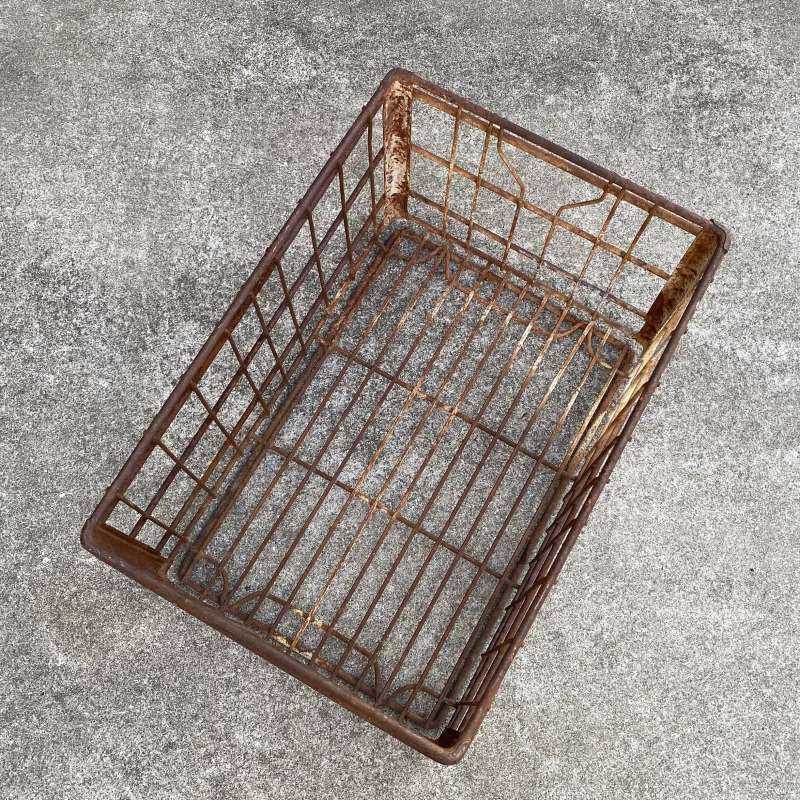 VINTAGE ANTIQUE WIRE BASKET ヴィンテージ アンティーク ワイヤー