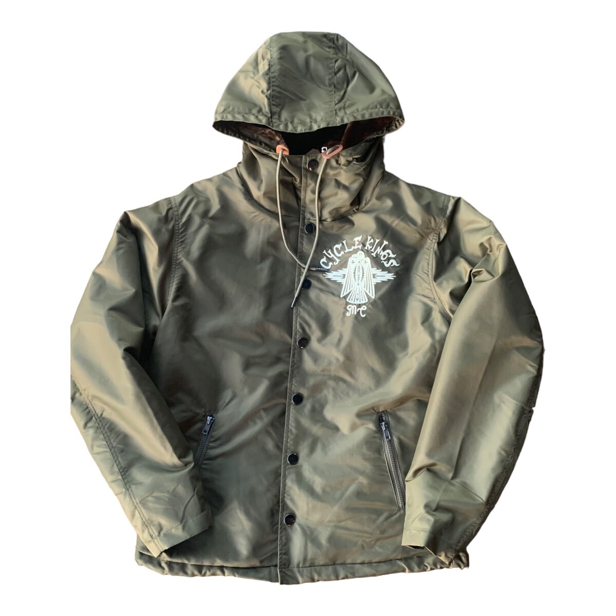 GUNZ ガンズ ナイロンフードボアジャケット A.Green - PHILLIP66