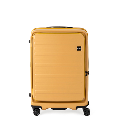 5-10泊] ロジェール キューボ エキスパンダブル 70/77L マスタード 4輪