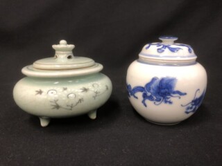 宮川 香山（真葛 香山） 作『 真葛焼 香炉』 ｜骨董品買取 緑和堂