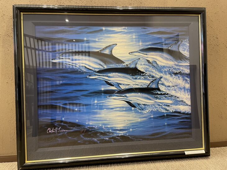 クリスチャン・リース・ラッセン 作『シーフライト』 ｜骨董品買取 緑和堂