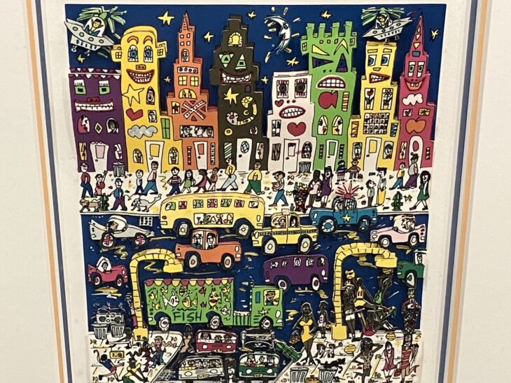 ジェームス・リジィ 『TOO MANY PEOPLE IN THE CITY』 ｜骨董品買取 緑和堂