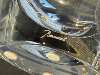 バカラ 『フラワーベース ウェーブ』 ｜骨董品買取 緑和堂