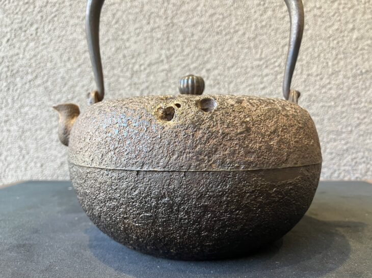 龍文堂 造 『鉄瓶』 ｜骨董品買取 緑和堂