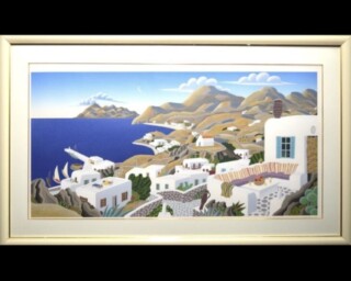 トーマス・マックナイト 『ミノコスパノラマ丘』 ｜骨董品買取 緑和堂